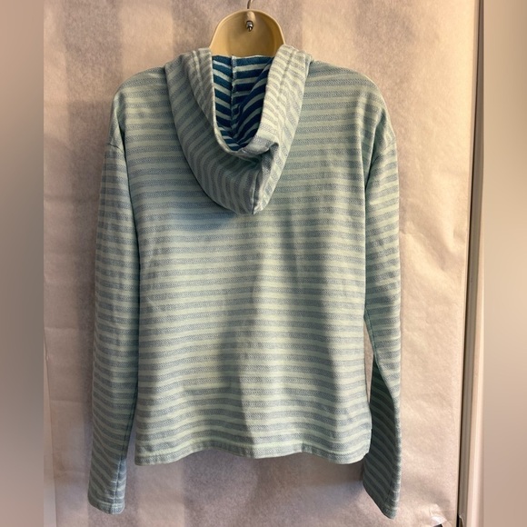 Columbia women’s Melody Spring full zip striped lined hooded jacket Sz-M R9 - Picture 5 of 13